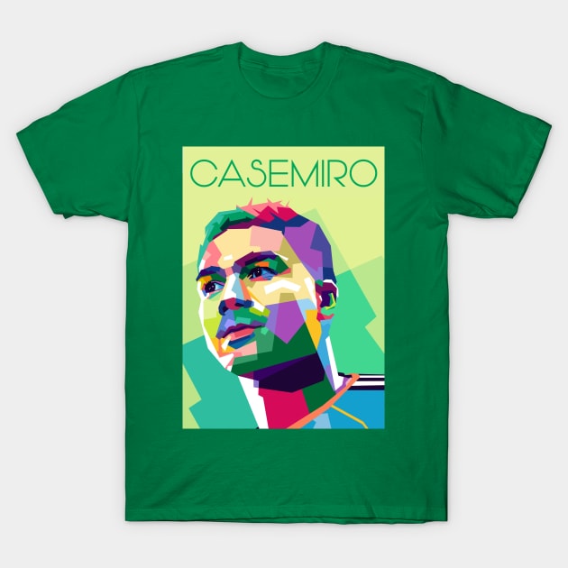 Casemiro T-Shirt by erikhermawann22